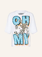 FrogBox Oversized-Shirt mit Schmucksteinen, Farbe: WEISS (Bild 1)