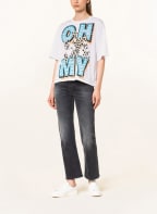 FrogBox Oversized-Shirt mit Schmucksteinen, Farbe: WEISS (Bild 1)