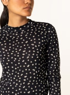 Marc O'Polo DENIM Longsleeve, Farbe: SCHWARZ/ CREME (Bild 1)