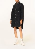 Marc O'Polo DENIM Hemdblusenkleid aus Jeans, Farbe: Q04 multi/icy black (Bild 1)