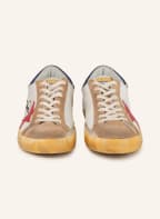 GOLDEN GOOSE Sneaker SUPER-STAR, Farbe: WEISS/ ROT/ DUNKELBLAU (Bild 1)