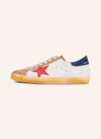 GOLDEN GOOSE Sneaker SUPER-STAR, Farbe: WEISS/ ROT/ DUNKELBLAU (Bild 1)