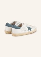 GOLDEN GOOSE Sneaker SUPER-STAR, Farbe: WEISS/ PETROL (Bild 1)