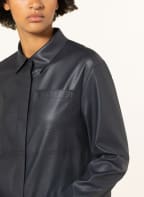 SPORTALM Overjacket in Lederoptik, Farbe: DUNKELBLAU (Bild 1)