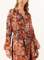 darling harbour Hemdblusenkleid, Farbe: BRAUN/ ROSA/ HELLBLAU (Bild 1)