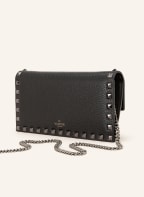 VALENTINO GARAVANI Geldbörse ROCKSTUD zum Umhängen, Farbe: SCHWARZ (Bild 1)