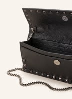 VALENTINO GARAVANI Geldbörse ROCKSTUD zum Umhängen, Farbe: SCHWARZ (Bild 1)
