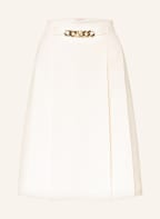 VALENTINO Skirt with silk , Color: ECRU (Image 1)