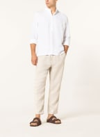 NN07 Linen pants KEITH tapered fit, Color: BEIGE (Image 1)