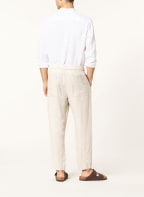 NN07 Linen pants KEITH tapered fit, Color: BEIGE (Image 1)