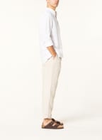 NN07 Linen pants KEITH tapered fit, Color: BEIGE (Image 1)
