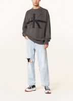 Calvin Klein Jeans Oversized sweatshirt in dark gray