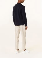 Officine Générale Strickjacke BRENT aus Merinowolle, Farbe: DUNKELBLAU (Bild 1)