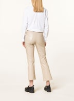 CAMBIO Trousers FELICE in leather look, Color: CREAM (Image 1)