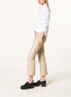 CAMBIO Trousers FELICE in leather look, Color: CREAM (Image 1)
