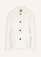 MARC CAIN Teddyfell-Jacke, Farbe: 110 off (Bild 1)
