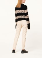 MARC CAIN Samthose mit Glitzergarn, Farbe: 612 soft bisque (Bild 1)