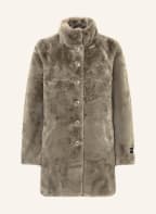 RINO & PELLE Teddyfell-Mantel NONNA, Farbe: TAUPE (Bild 1)