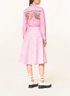 KENZO Hemdblusenkleid, Farbe: ROSA/ GELB/ TÜRKIS (Bild 1)