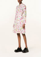 KENZO Hemdblusenkleid, Farbe: WEISS/ DUNKELROT/ HELLLILA (Bild 1)