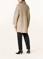 manzoni 24 Lammfell-Mantel zum Wenden, Farbe: TAUPE (Bild 1)