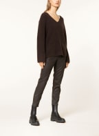 MAC Coated Jeans RICH, Farbe: DUNKELBRAUN (Bild 1)