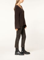 MAC Coated Jeans RICH, Farbe: DUNKELBRAUN (Bild 1)