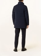 HERNO Coat with removable trim, Color: DARK BLUE (Image 1)