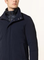 HERNO Coat with removable trim, Color: DARK BLUE (Image 1)