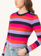 ESPRIT Longsleeve, Farbe: PINK/ DUNKELBLAU/ LILA (Bild 1)