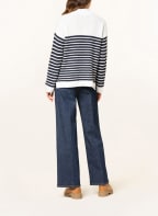 ESPRIT Pullover, Farbe: WEISS/ DUNKELBLAU (Bild 1)