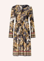 Ana Alcazar Jersey dress, Color: BLACK/ DARK YELLOW/ ROSE (Image 1)