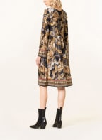 Ana Alcazar Jersey dress, Color: BLACK/ DARK YELLOW/ ROSE (Image 1)