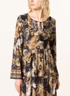 Ana Alcazar Jersey dress, Color: BLACK/ DARK YELLOW/ ROSE (Image 1)