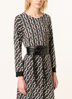 Ana Alcazar Jerseykleid, Farbe: DUNKELBRAUN/ GRÜN/ BEIGE (Bild 1)