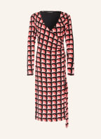 Ana Alcazar Jerseykleid in Wickeloptik, Farbe: ROSA/ ALTROSA/ SCHWARZ (Bild 1)
