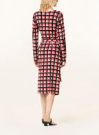 Ana Alcazar Jerseykleid in Wickeloptik, Farbe: ROSA/ ALTROSA/ SCHWARZ (Bild 1)