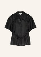 MUNTHE Seidenbluse AROSCOPE, Farbe: SCHWARZ (Bild 1)