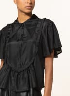 MUNTHE Seidenbluse AROSCOPE, Farbe: SCHWARZ (Bild 1)