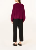 GESTUZ Strickjacke ALPHAGZ mit Alpaka, Farbe: FUCHSIA (Bild 1)
