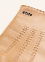 BOSS Lederhandschuhe, Farbe: BEIGE (Bild 1)