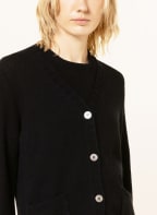 (THE MERCER) N.Y. Strickjacke aus Cashmere, Farbe: SCHWARZ (Bild 1)