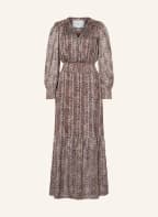 DANTE6 Dress ELISABEL with glitter thread , Color: BEIGE/ BLACK/ LIGHT PURPLE (Image 1)