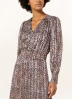 DANTE6 Dress ELISABEL with glitter thread , Color: BEIGE/ BLACK/ LIGHT PURPLE (Image 1)