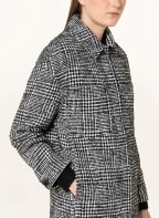 ESPRIT Collection Tweed coat, Color: BLACK/ WHITE (Image 1)