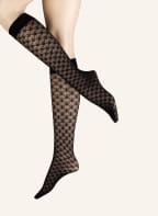 Wolford Fein-Kniestrümpfe TRIANGLE, Farbe: SCHWARZ (Bild 1)
