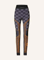 GUCCI Leggings , Farbe: SCHWARZ/ NEONORANGE/ WEISS (Bild 1)