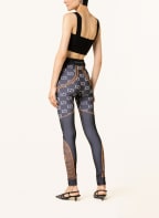 GUCCI Leggings , Farbe: SCHWARZ/ NEONORANGE/ WEISS (Bild 1)