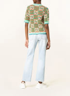 GUCCI Cardigan, Color: GREEN/ RED (Image 1)