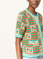 GUCCI Cardigan, Color: GREEN/ RED (Image 1)